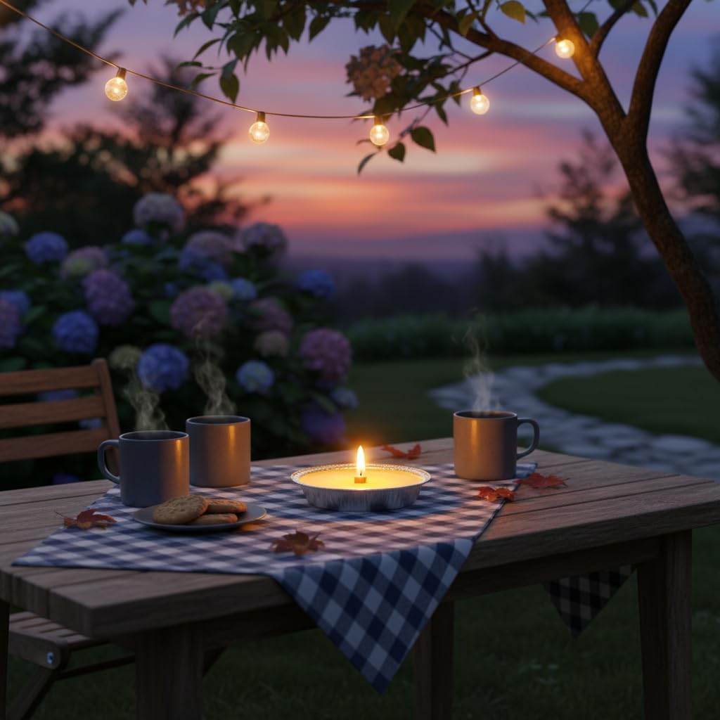 Cereria Di Giorgio - 32 fiaccole in alluminio alla Citronella di Java 100% Naturale - Anti zanzare e insetti - Diametro 16 cm - Durata 5 ore