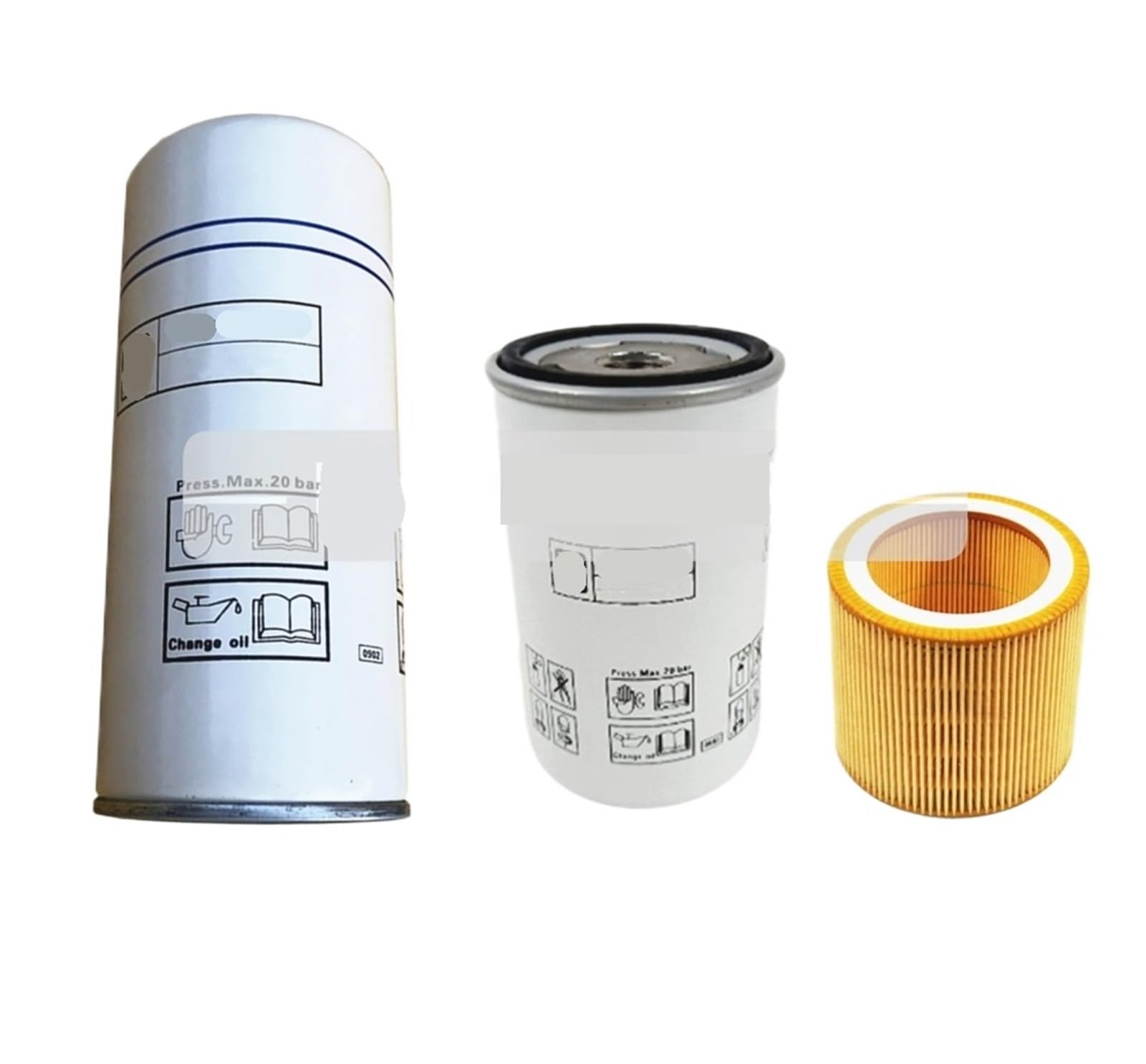 ZVQYSGIW 2901200650 Filter Kit Fits Air Compressor