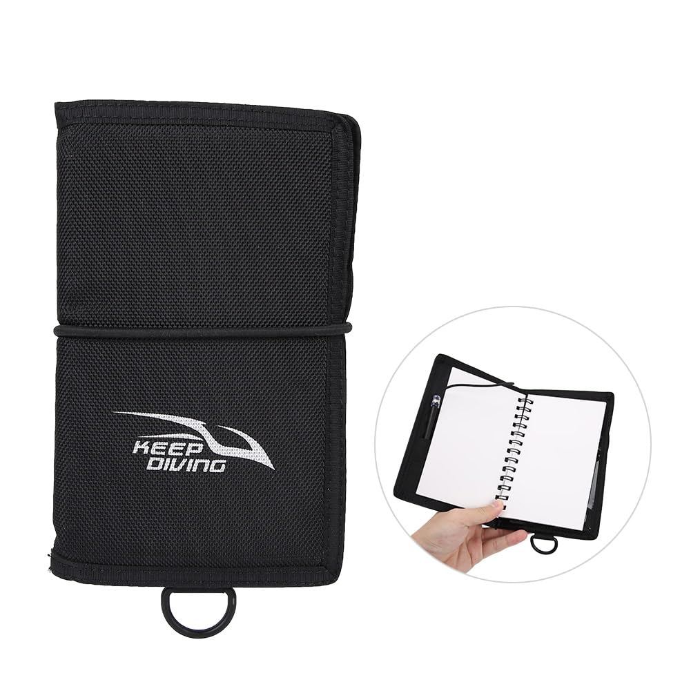 Ordinateur portable de plongée, tablette d'écriture sous-marine étanche Planche d'écriture sous-marine Ardoise Plongée sous-marine Ordinateur portable sous-marin Papier étanche Livre laitier avec cray