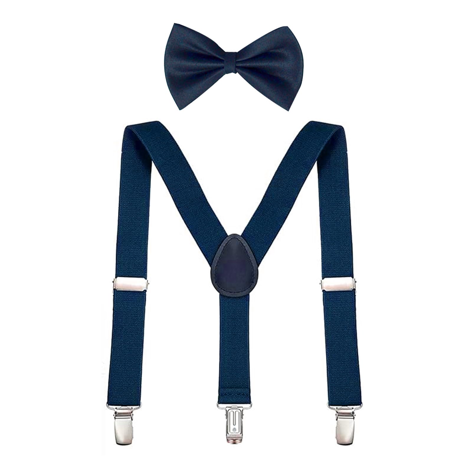 Set Bretelle E Papillon Per Bambini Tokaneit - Regolabili, Clip Sicure, Per Occasioni Speciali - Foto 5