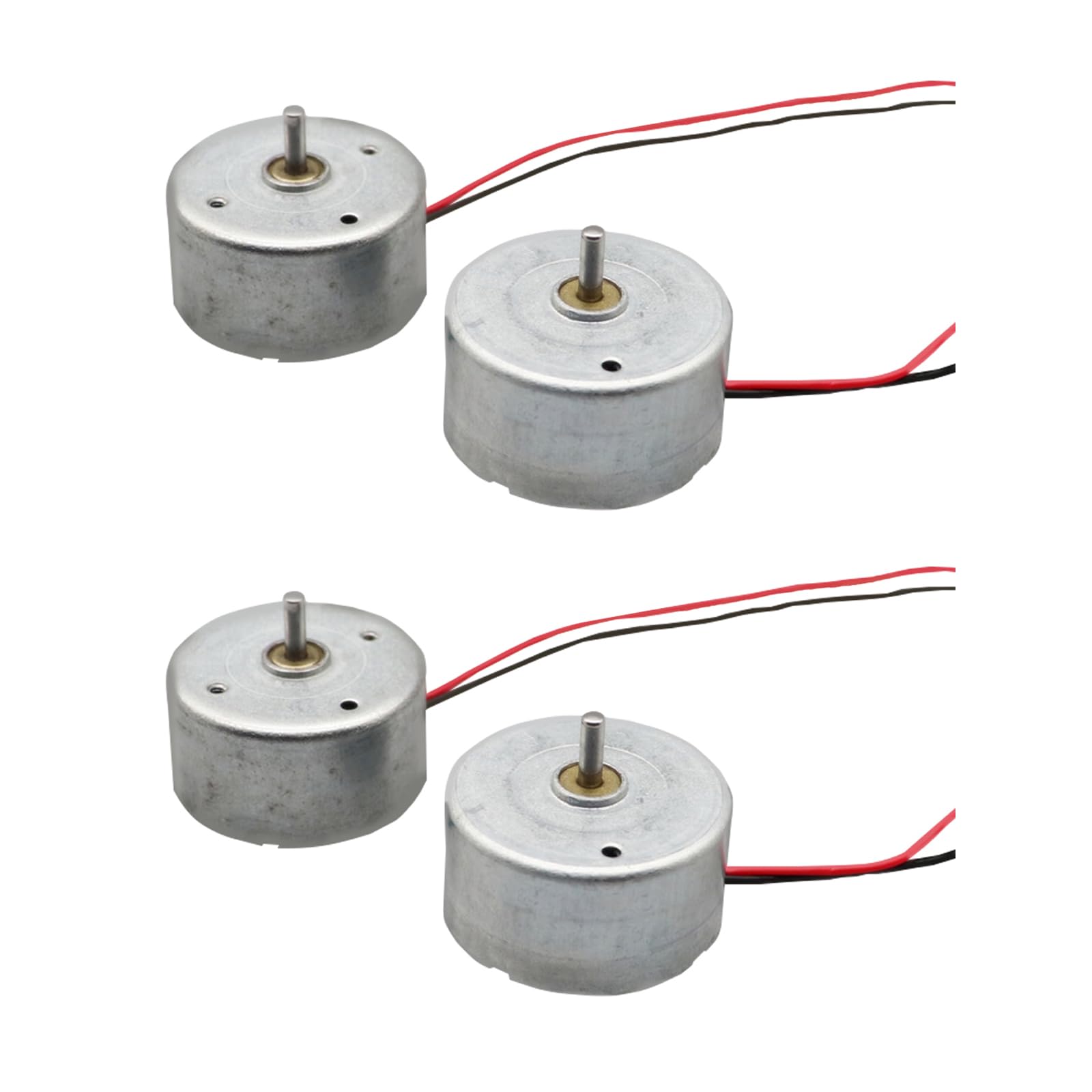 4PCS DC Mini Motors, 3V-5V DC Generator Motor for DIY Models