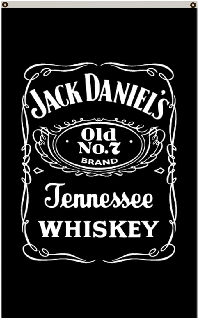 Jack Daniel's Happy Hour Flag Banner 3X5feet