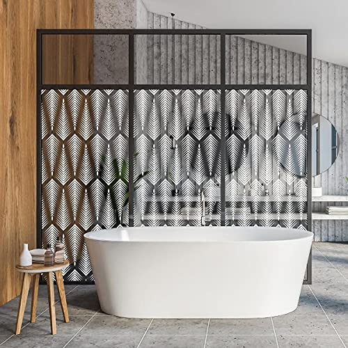 Pellicola Adesiva Per Vetri 60x100cm - Trasparente, Antigraffio, Per Privacy E Decorazione - Foto 8