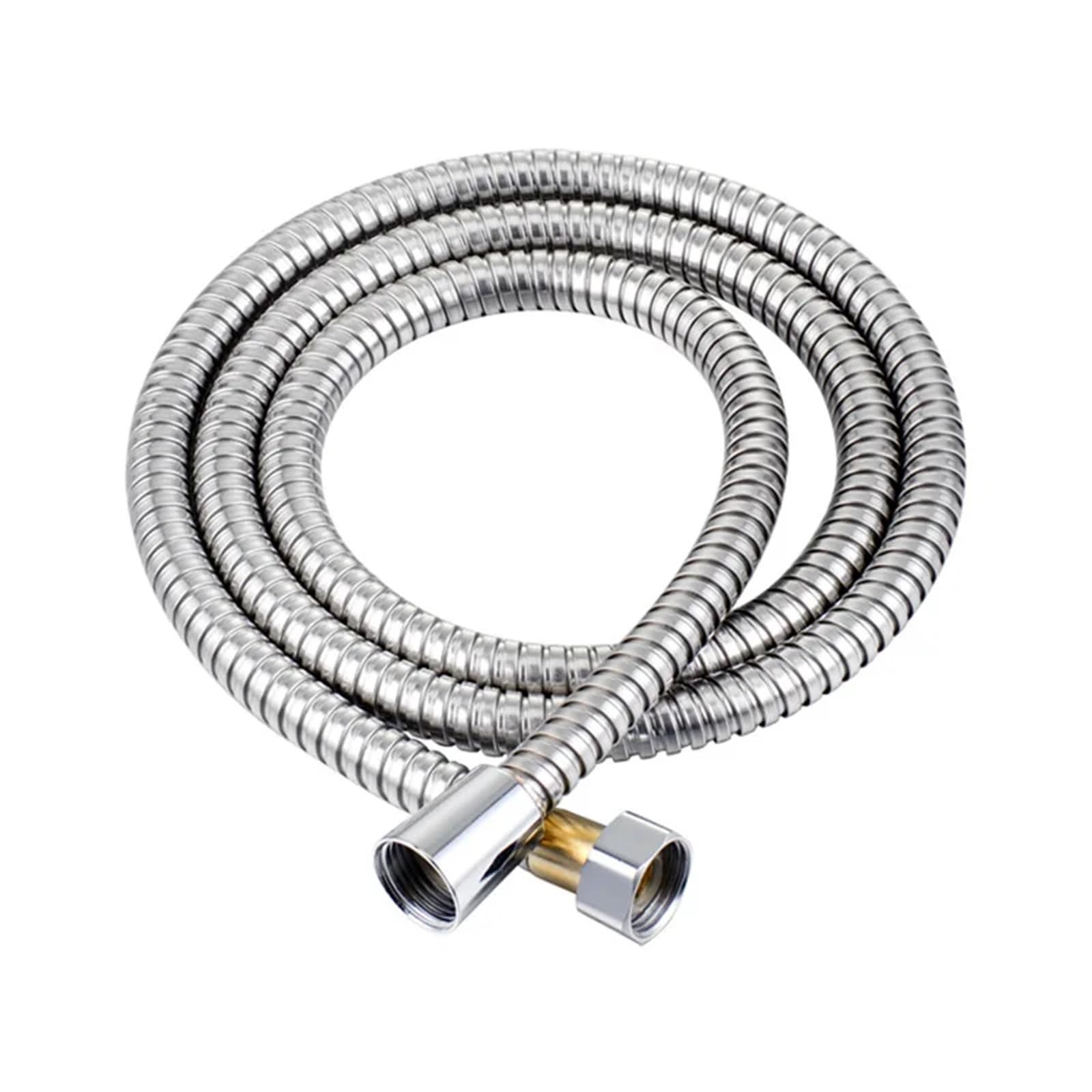Manguera de ducha de acero inoxidable 304, conector de grifo de agua antitorsión, manguera flexible de resorte grueso, accesorios de baño (300 cm)