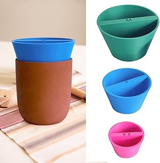 3 Pcs Rim Cone Pottery Tool, Multiple Sizes Ceramic Clay Pottery Molds 3D Printed Pottery Rim Fixing Tools DIY Pottery and Painting Crafts