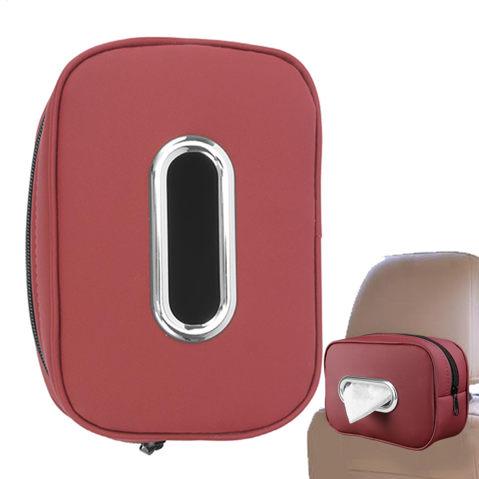 Soporte para caja de pañuelos para automóvil, Servilletero para automóvil, Soporte dispensador de servilletas para coche grande, Soporte para pañuelos para visera de coche, funda para pañuelos para as
