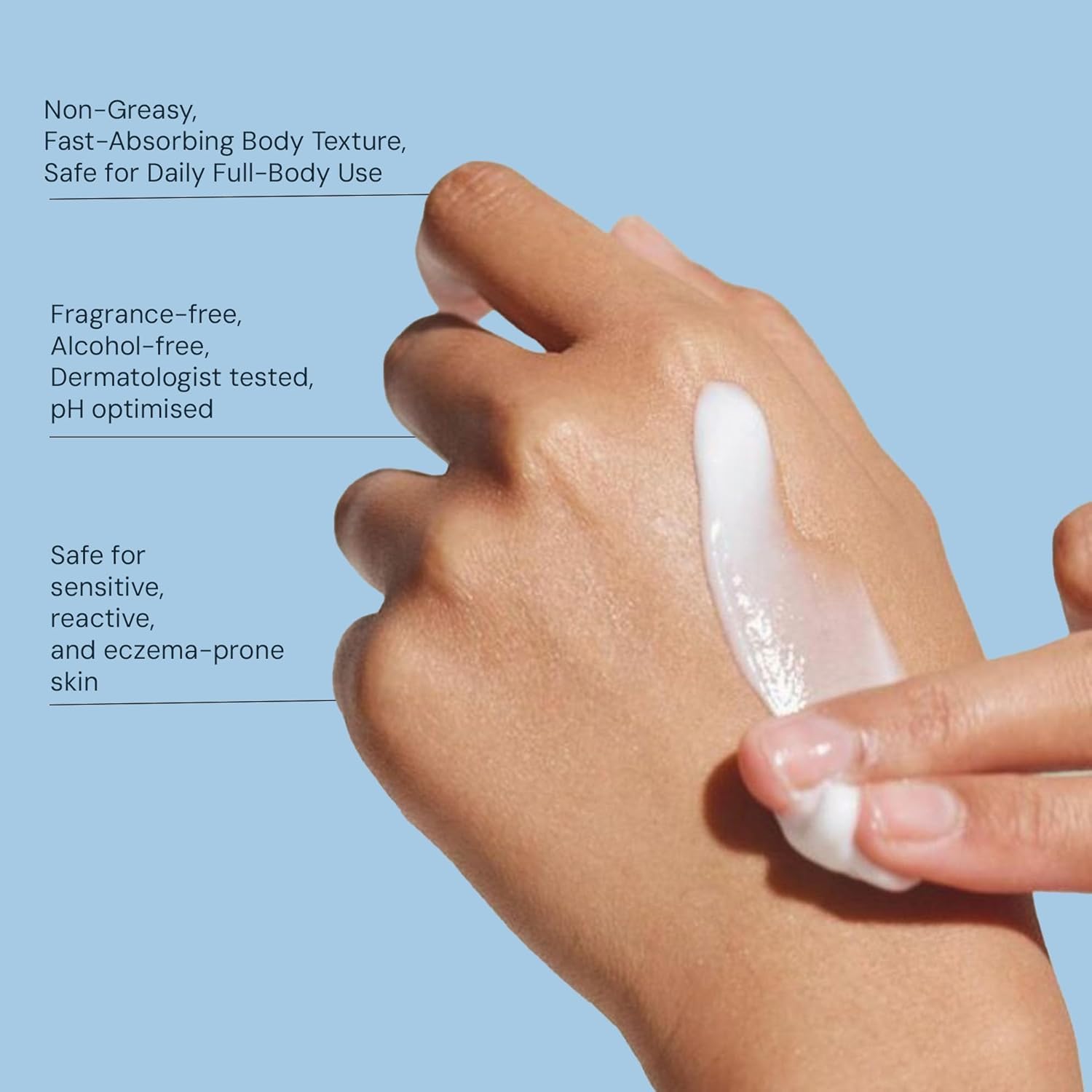 Dry Therapy Moisturising Lotion for Dry & Eczema-Prone Skin | Panthenol, Hyaluronic Acid & Niacinamide | Long-Lasting Hydration & Barrier Repair | Fragrance-Free, Non-Greasy | Dermatologist Tested