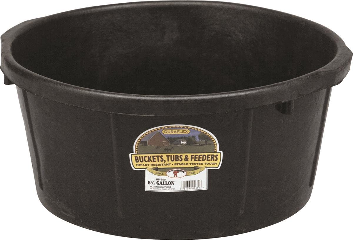 LITTLE GIANT Corded Rubber Feed Pan (HP-650) : Patio, Lawn & Garden