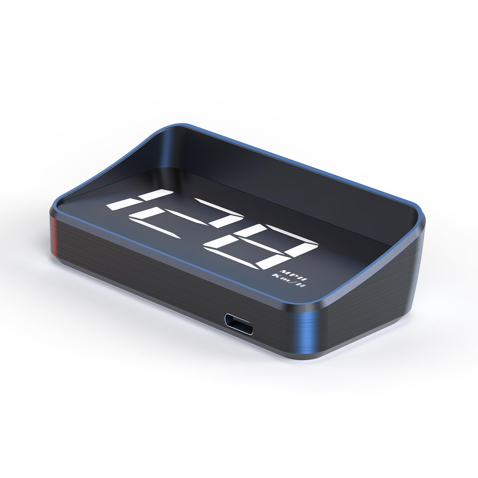 M2 Heads Up Display Car, Windscreen Projector GPS Digital Speedometer Car MPH HUD Display Wireless Speed Meter Plug and Play for All Cars