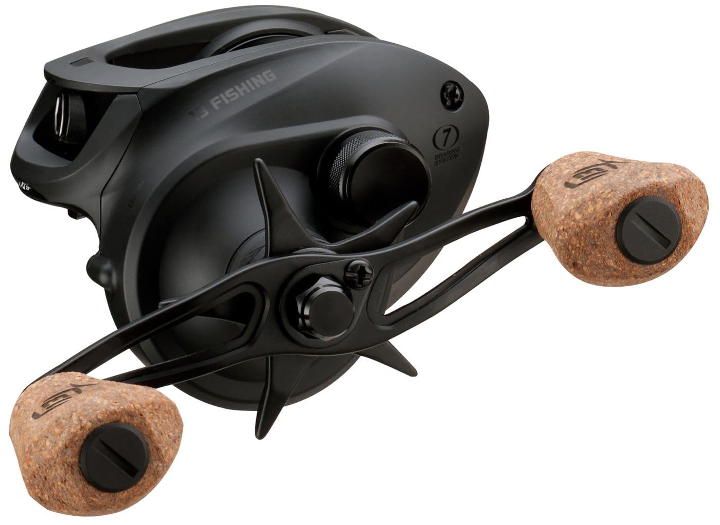 13 FISHING - Concept A23 - Low-Profile Baitcast Fishing Reel - 5.5;1 Gear Ratio - Left Hand Retrieve (300 size) (Fresh+Salt)