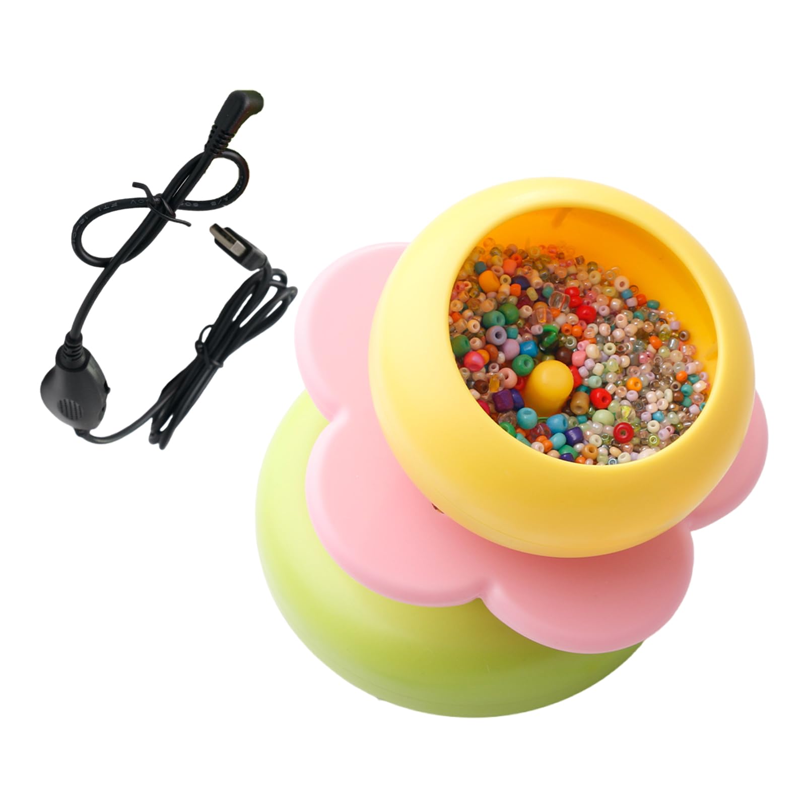 NEWFT Creative Bead Threading Tool Beading Needle Jewelry Making Supplies Bead Threading Device for Various Size Beads