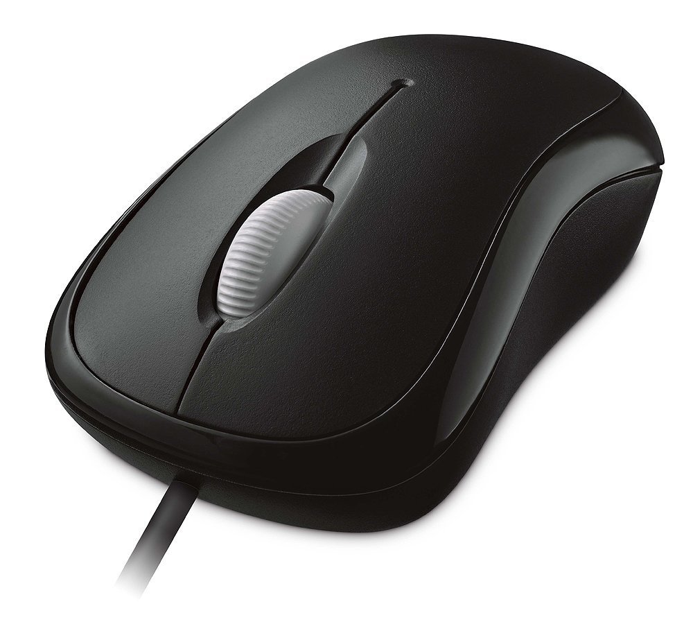 Amazon | Microsoft Basic Optical Mouse for Business - Black [並行 