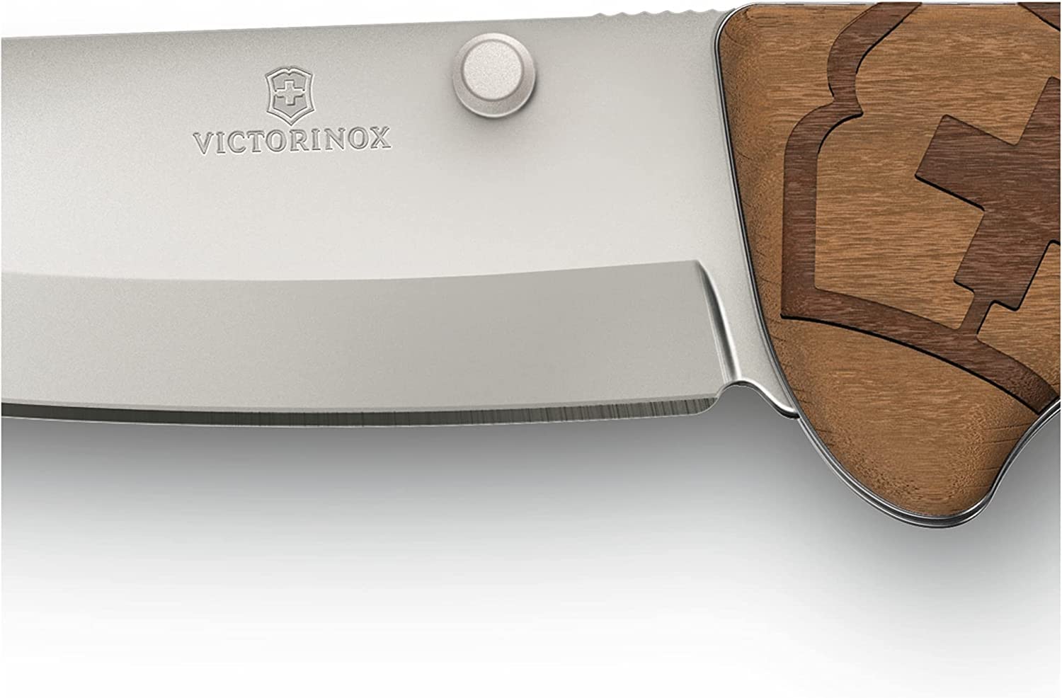 Victorinox Evoke Wood mit Gravur auf der Klinge Griff I oder am Griff Geschenk für Männer Frauen I zum Geburtstag I Schweizer Taschenmesser personalisiert mit 4 Funktionen