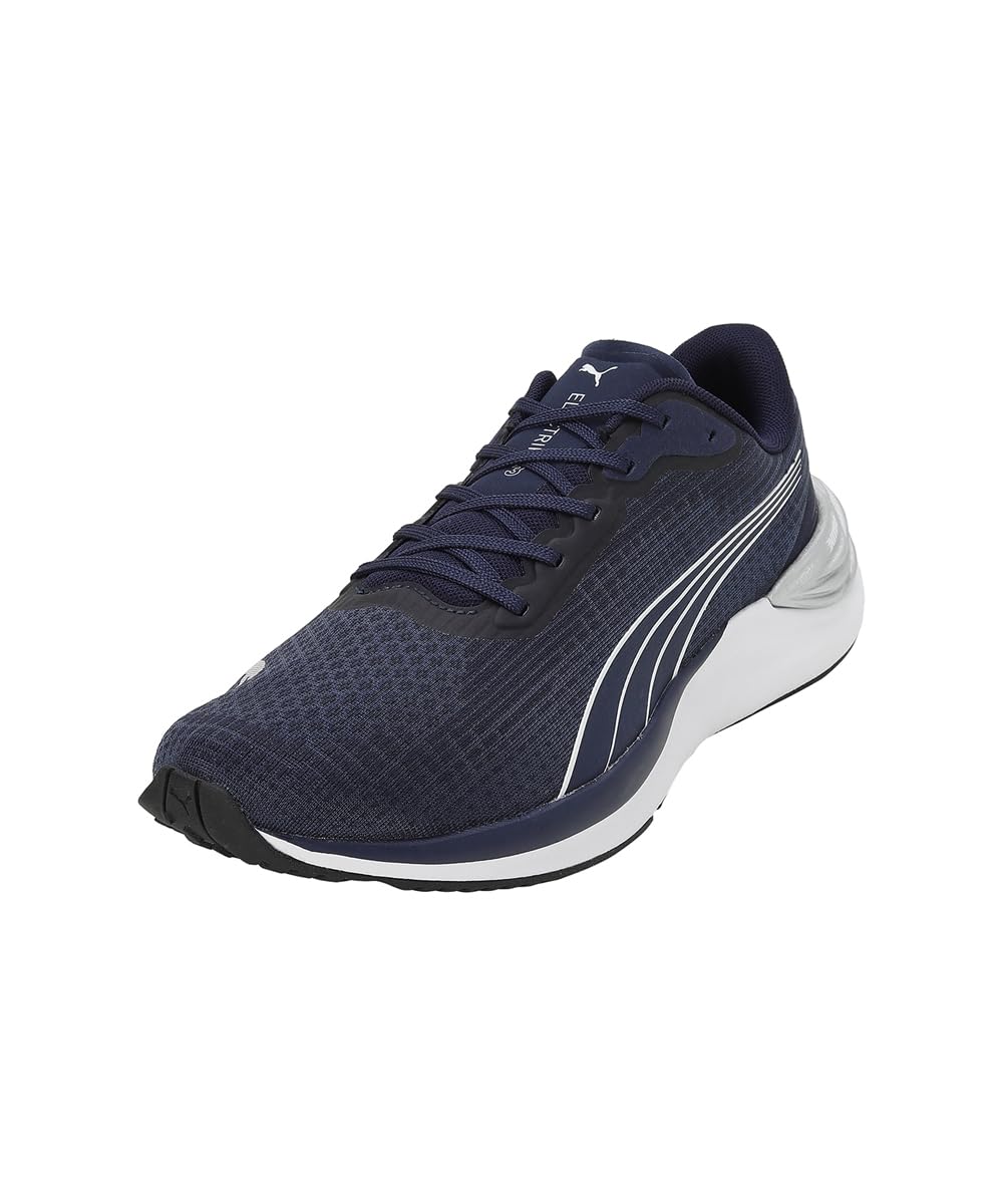 Puma Mens Electrify Nitro 3 Black-Silver-White Running Shoe - 11 UK (37845505) (B0CDBNYBWL) Amazon Price History, Amazon Price Tracker