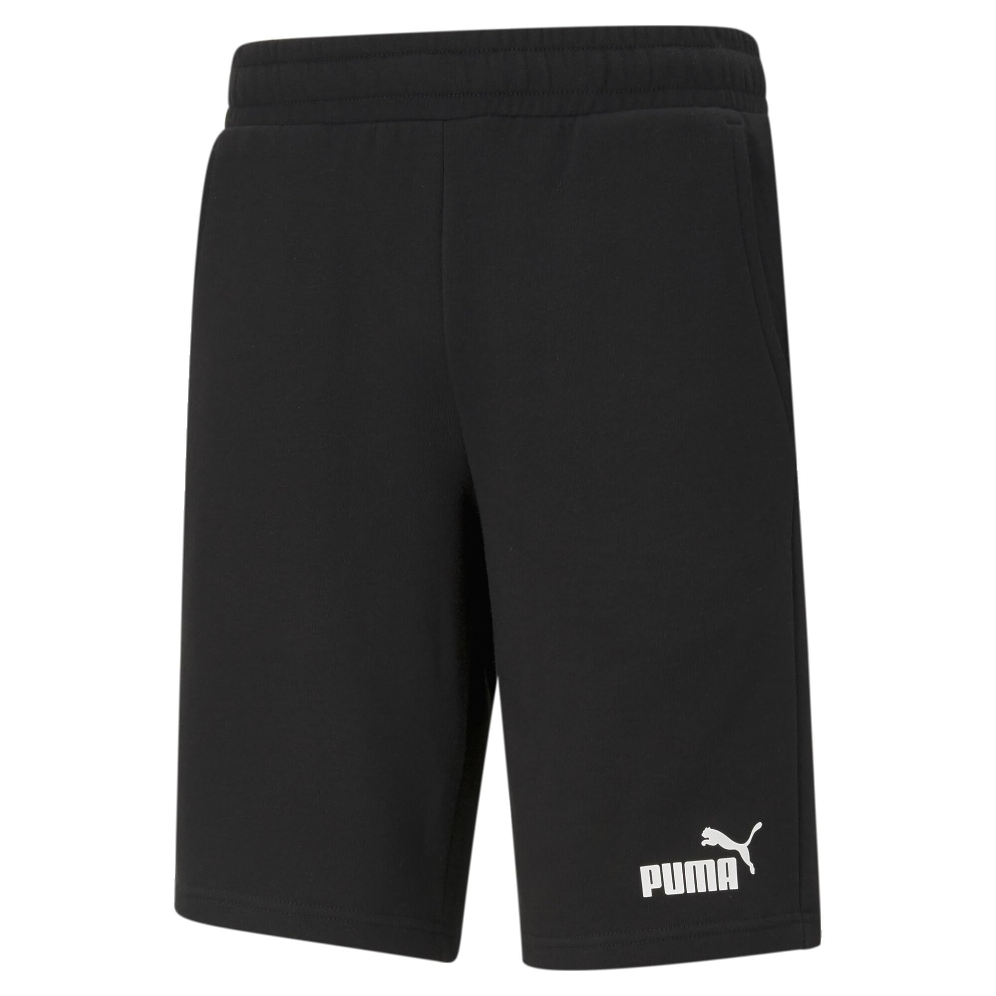 PUMA Mens No. 1 Logo 10" Knitted Shorts, Puma Black, XXL EU