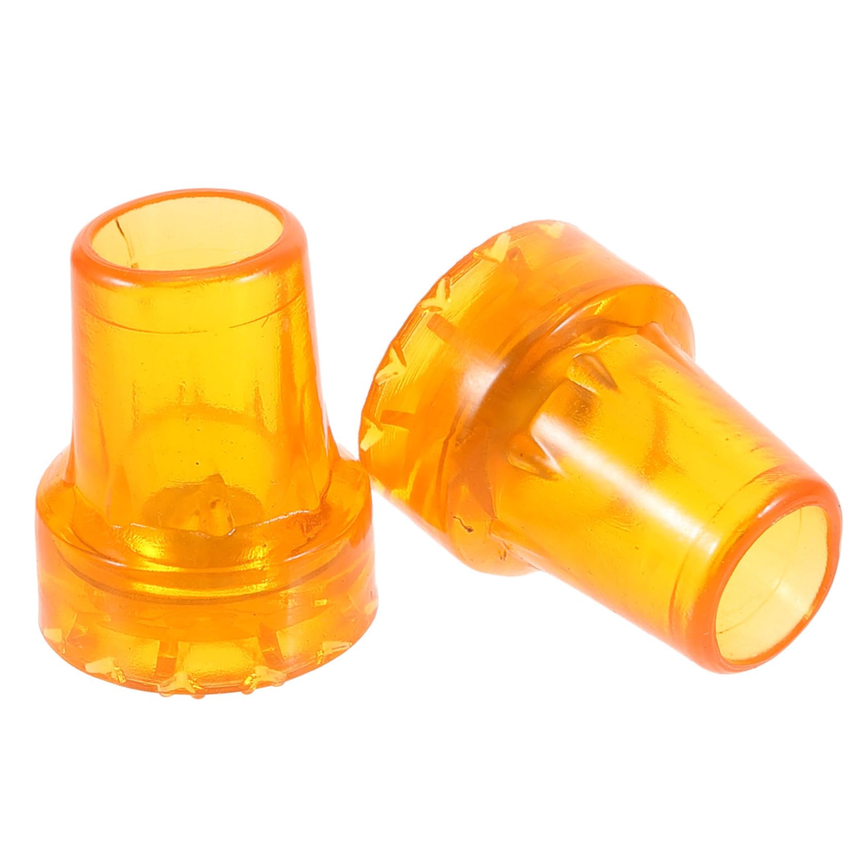 Beavorty Fit Poles Trekking Pole Foot Covers Crutch End Mat Plastic Stick Tip Replacement Anti-Slip Cane Protectors