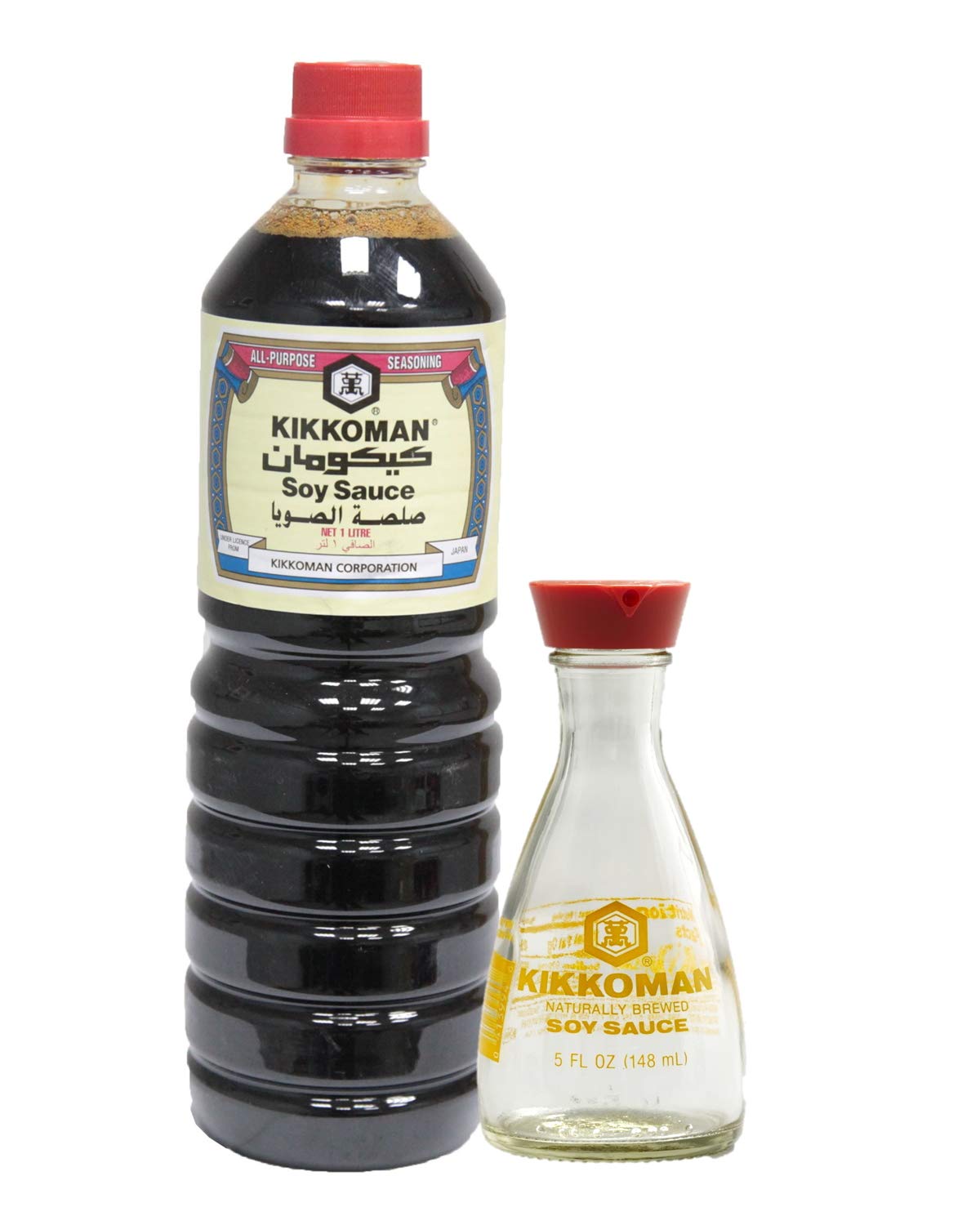 Kikkoman Soya Sauce with Free Dispenser (1L)