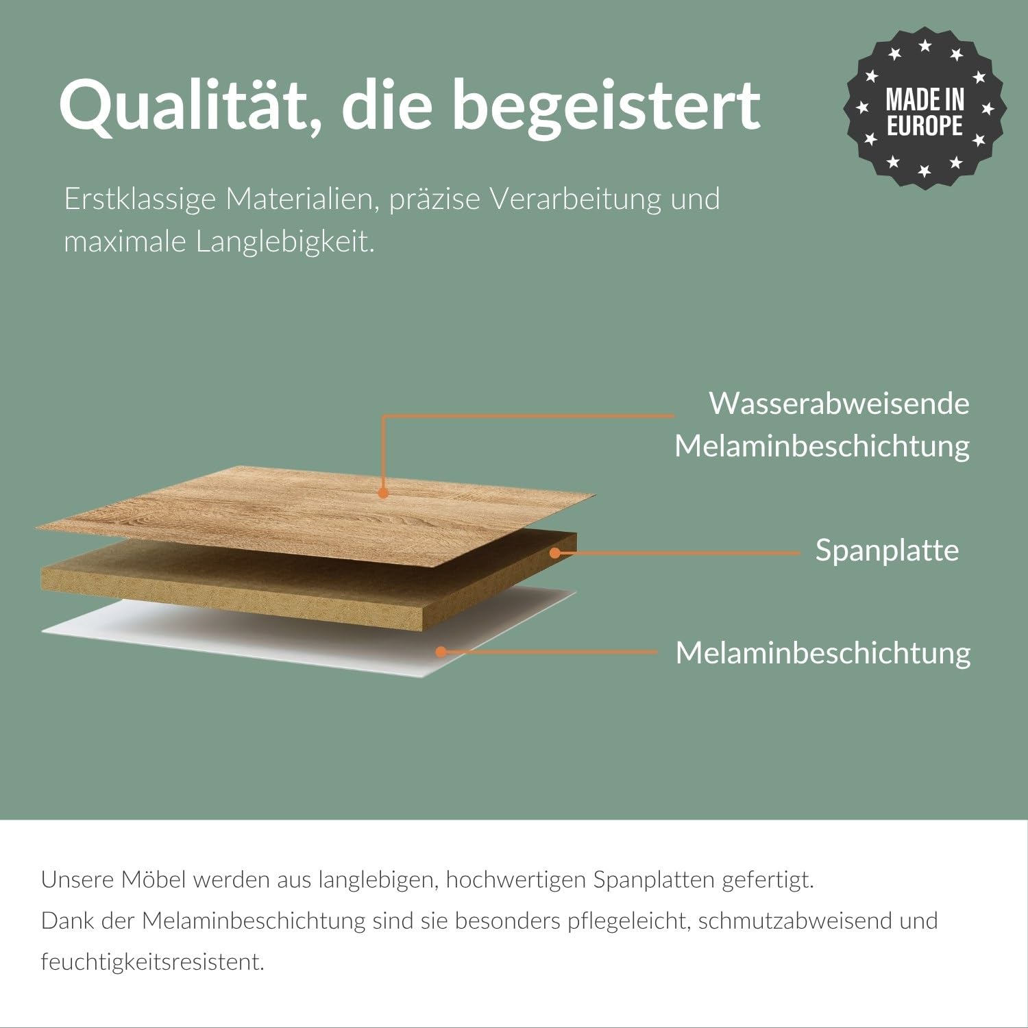 Planetmöbel West TV-Schrank, Fernsehtisch 280 cm lang, TV-Board | für Fernseher bis 65 Zoll, TV Board viel Stauraum, lowboard hängend, 2x Fernsehschrank 140 x 30 x 37,5 cm, gold eiche