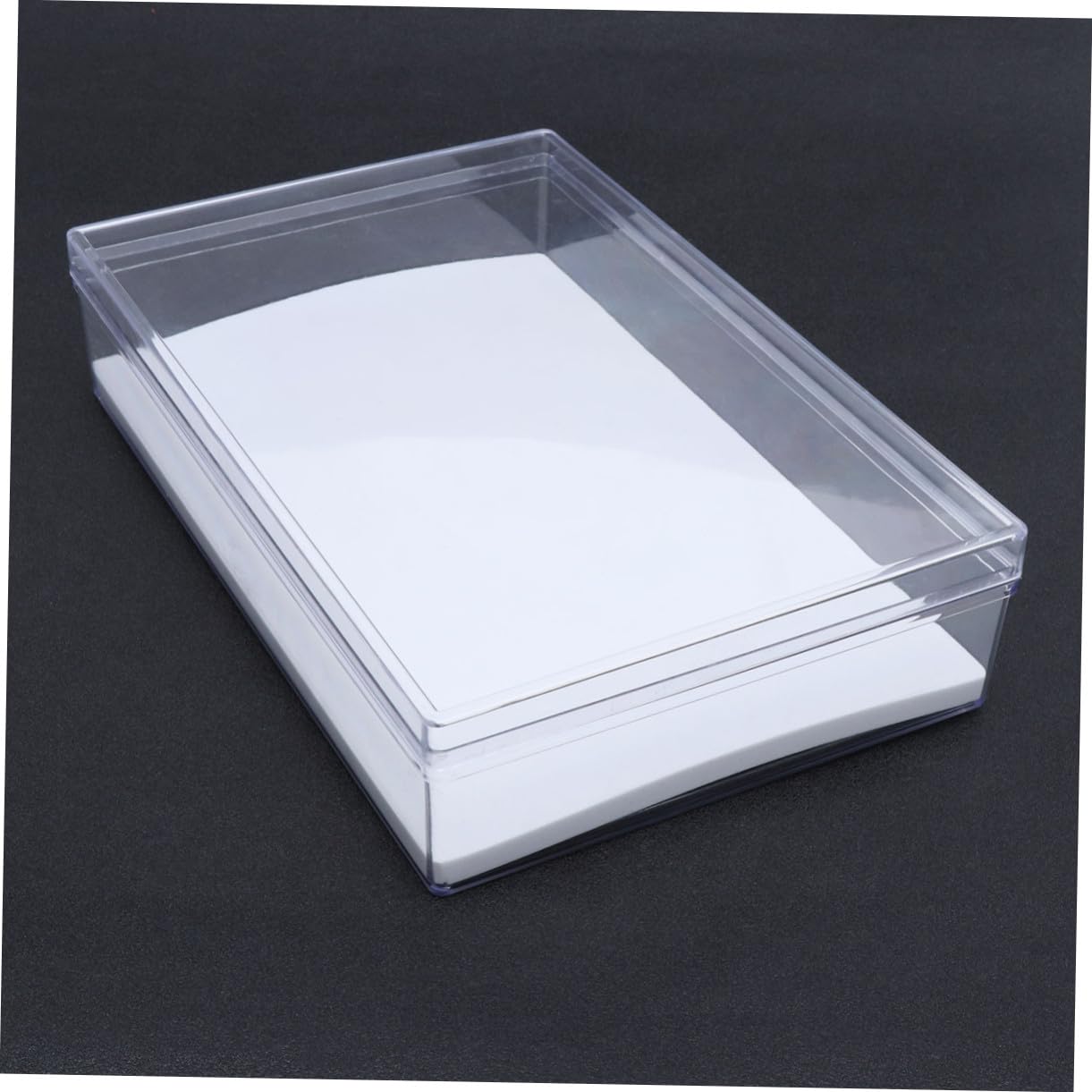 Cabilock Caja Expositor Transparente para Especímenes de Insectos Vitrina Multifuncional con Tapa Protectora Almacenamiento Duradero para Joyas Monedas y Manualidades