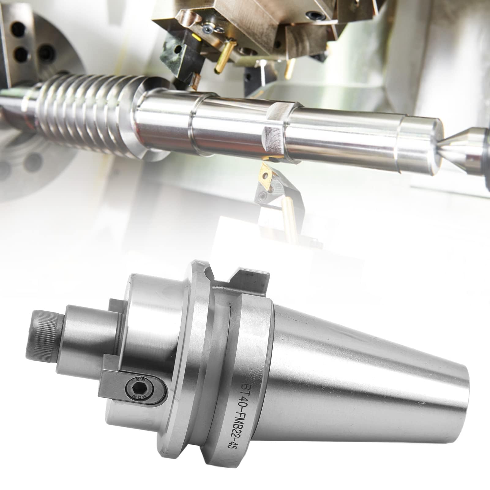 Soporte para máquina cortadora de fresa frontal CNC de acero de aleación de alta dureza con resistencia a vibraciones para procesamiento de metales y rendimiento estable