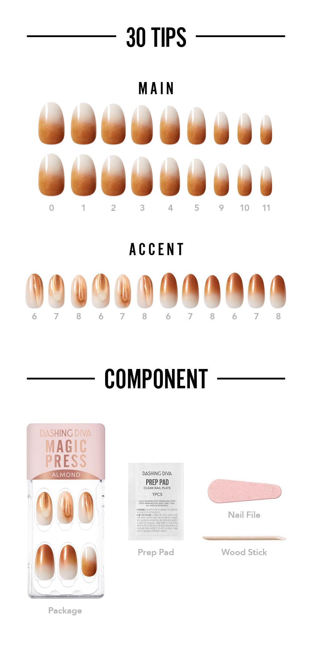 Amazon | [ダッシングディバ] ネイルチップ ネイルシール ジェルネイル