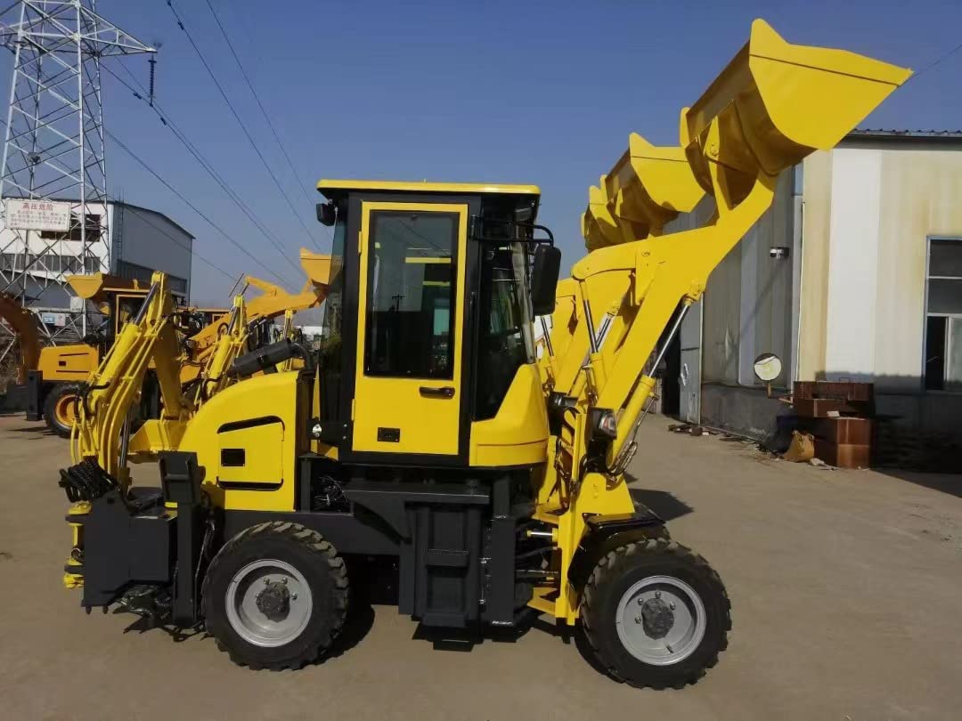 TYPHON TERROR 4WD Backhoe Loader, Excavator, Digger for Digging, Excavating, Trenching