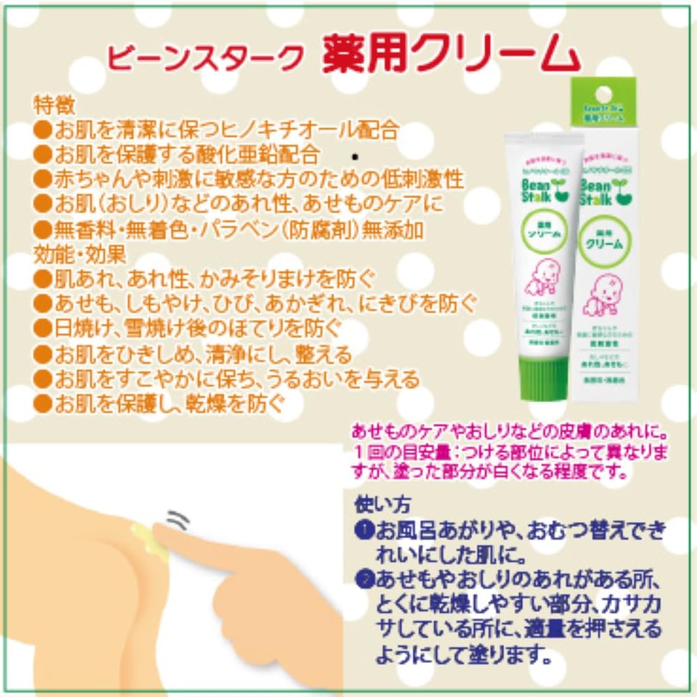 Cream20 薬用クリーム 30g Amazon | 【医薬部外品】 ビーンスターク 薬用クリーム | 乳液