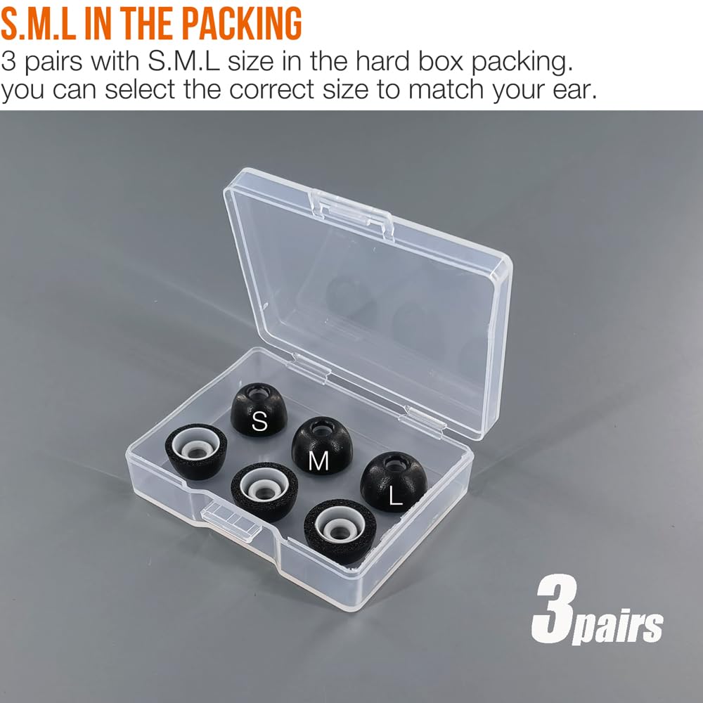 BeisDirect Embouts De Rechange Pour écouteurs JBL Endurance Peak 3 En Silicone Pour écouteurs JBL Endurance PEAK3 (blanc