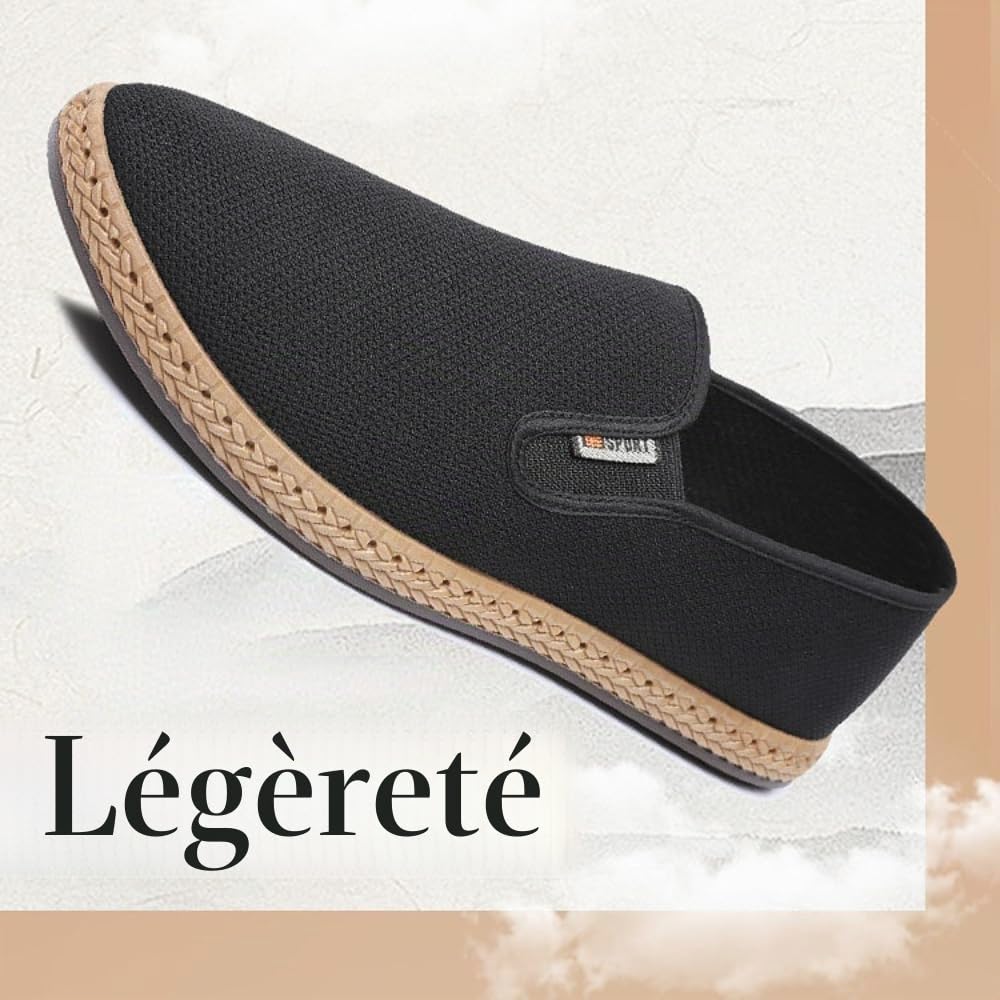 Espadrilles Homme Chaussures Mode Canvas Mocassin Homme