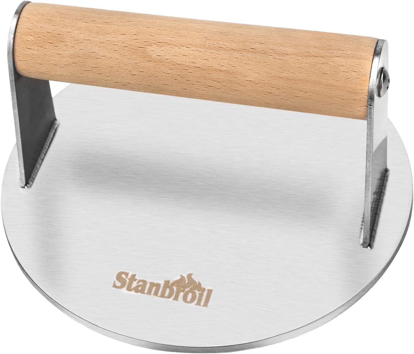 Stanbroil Stainless Steel Grill Press, 5.5 Inches Round