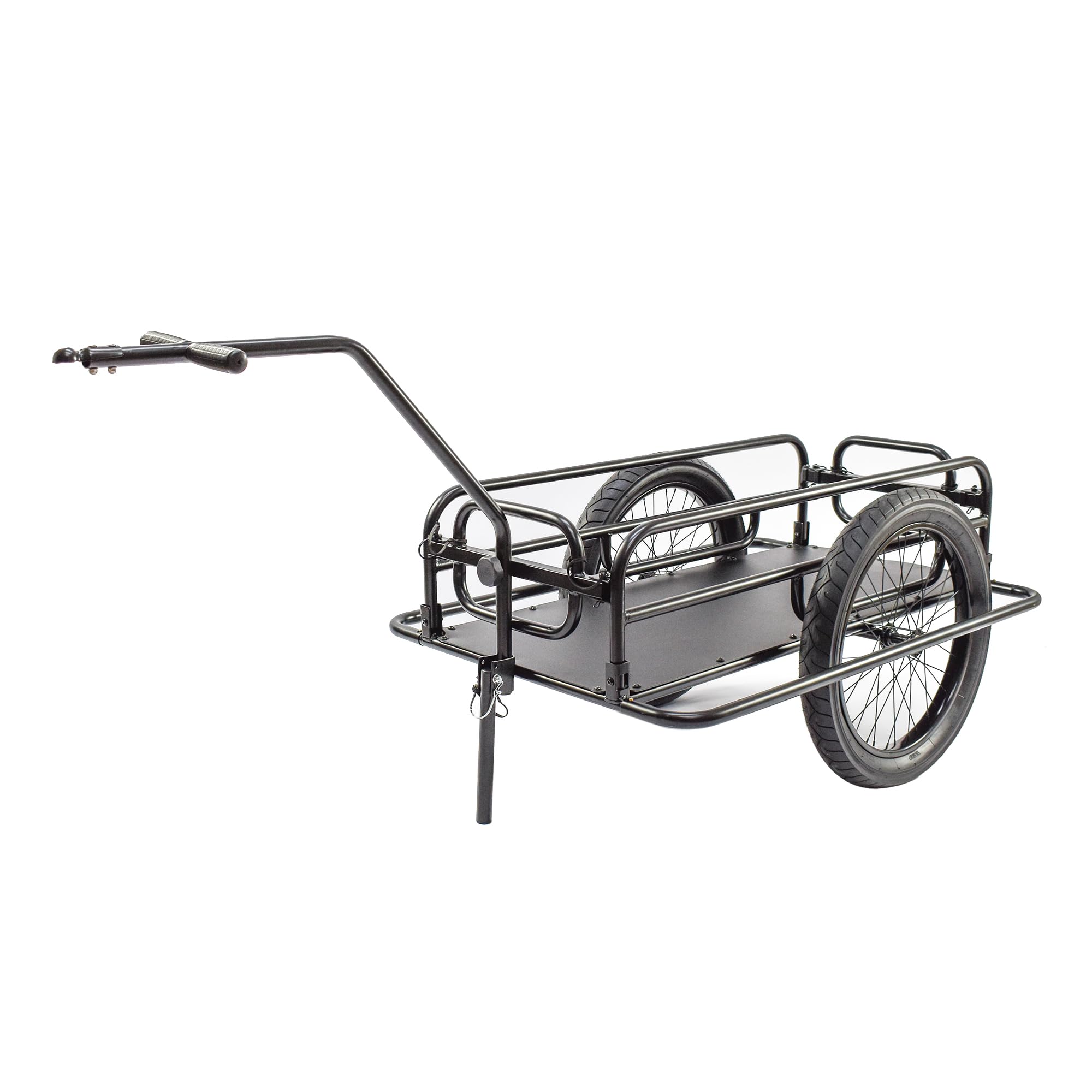 Remorque Pliable pour Vélo Attelage sur Tige de Selle