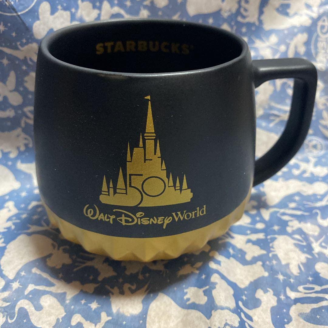 Amazon.co.jp: WDW 50周年 スターバックス スタバ コラボ マグカップ 