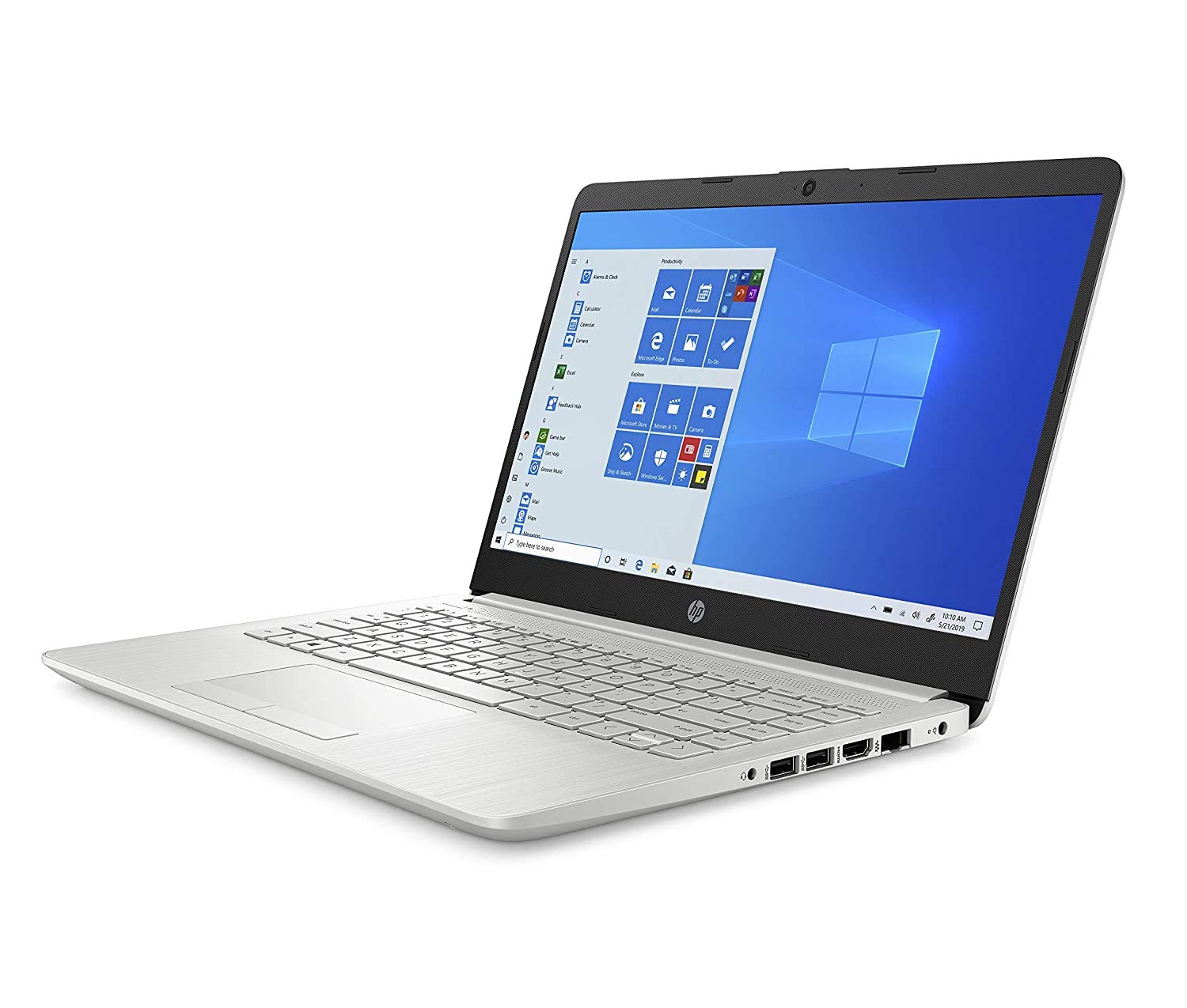 【美品】HP Notebook - 14s-dk0098au 日本HP hp 14s-dk0098AU 14s ピュアホワイト 14インチ 2.3GHz