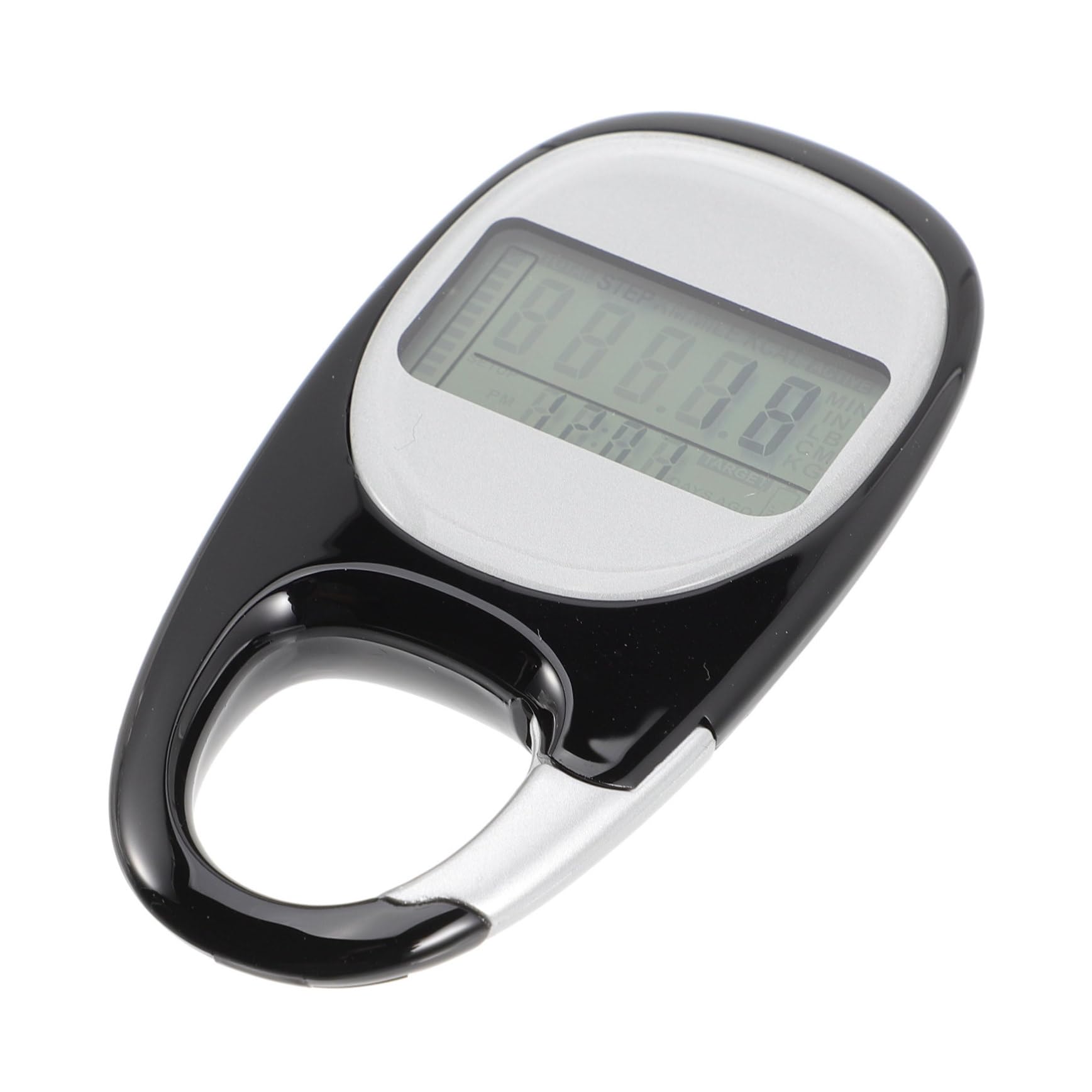 Yardwe podomètre 3D Fitness Tracker Voyage Travel podomètres pédimètre Compteur de Pas Montre traqueur Compteur de Marche pour Le Fitness d'escalade Abdos