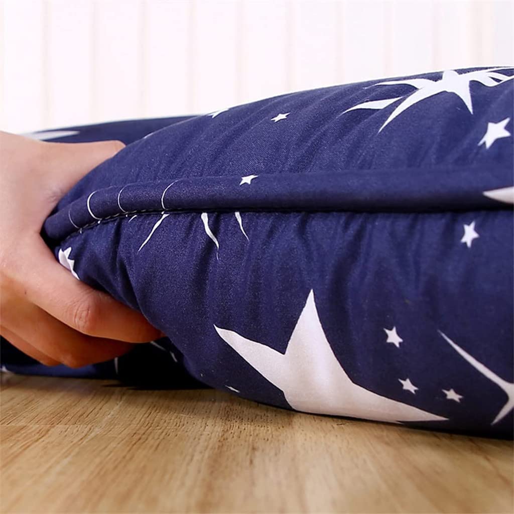 Japanische Boden Futon Matratze 8cm Dicke Quilting Sofas Schlafpad Japanische Bett Roll Faltbare Bodenmatte Faltbare Portable Camping Matratze,D,King