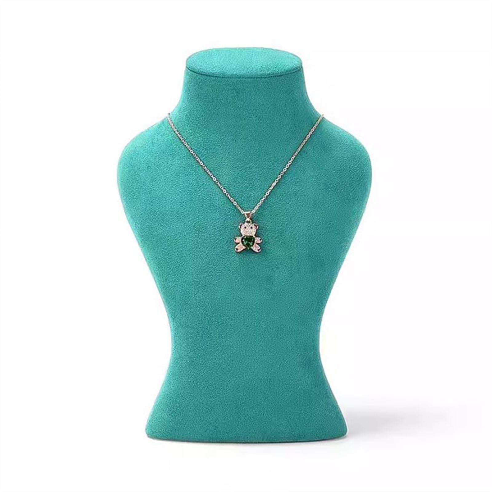 J9V4G6S3B5 Jewellery Storage Jewelry Display Stand Necklace Showcase Bust Chain/Pendant Holder for Show(Small)