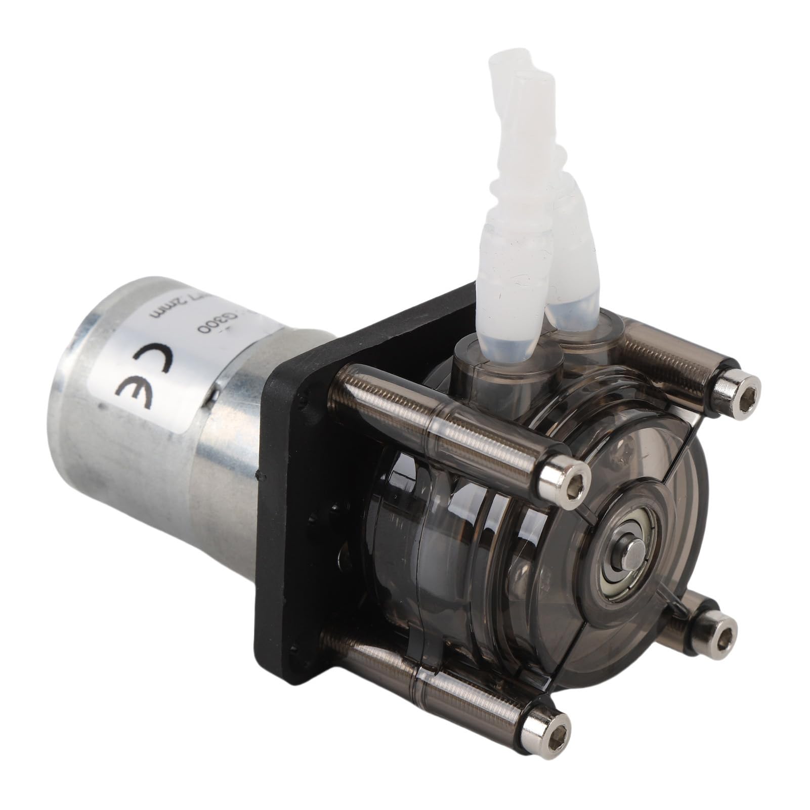 Generic Pompe Péristaltique à Moteur Cc 300 Ml/min, Pompe Doseuse de Liquide, Conception Stable pour Applications Industrielles D'aquarium, Tube en Silicone (24V)