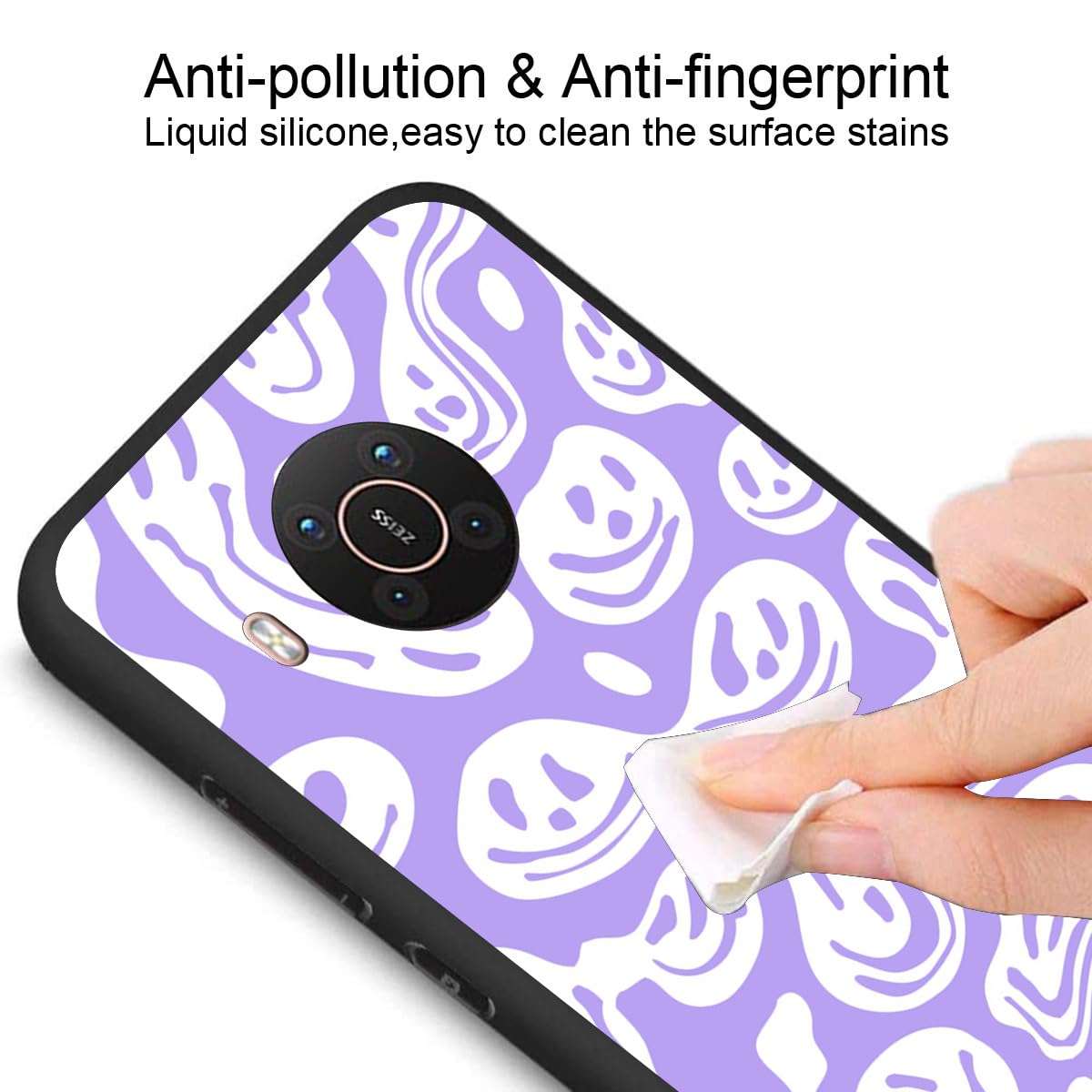 Amazon.com: zaztify Phone Case for Nokia X10/X20, Pastel Purple
