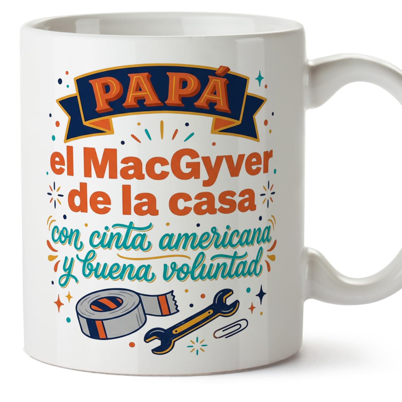 MUGFFINS Taza mamá con frase Para el mundo eres una madre pero para la familia eres el mundo en Español | regalo madre | 330 Ml 11 oz | Idea original para regalar | progenitores v1 — view 85