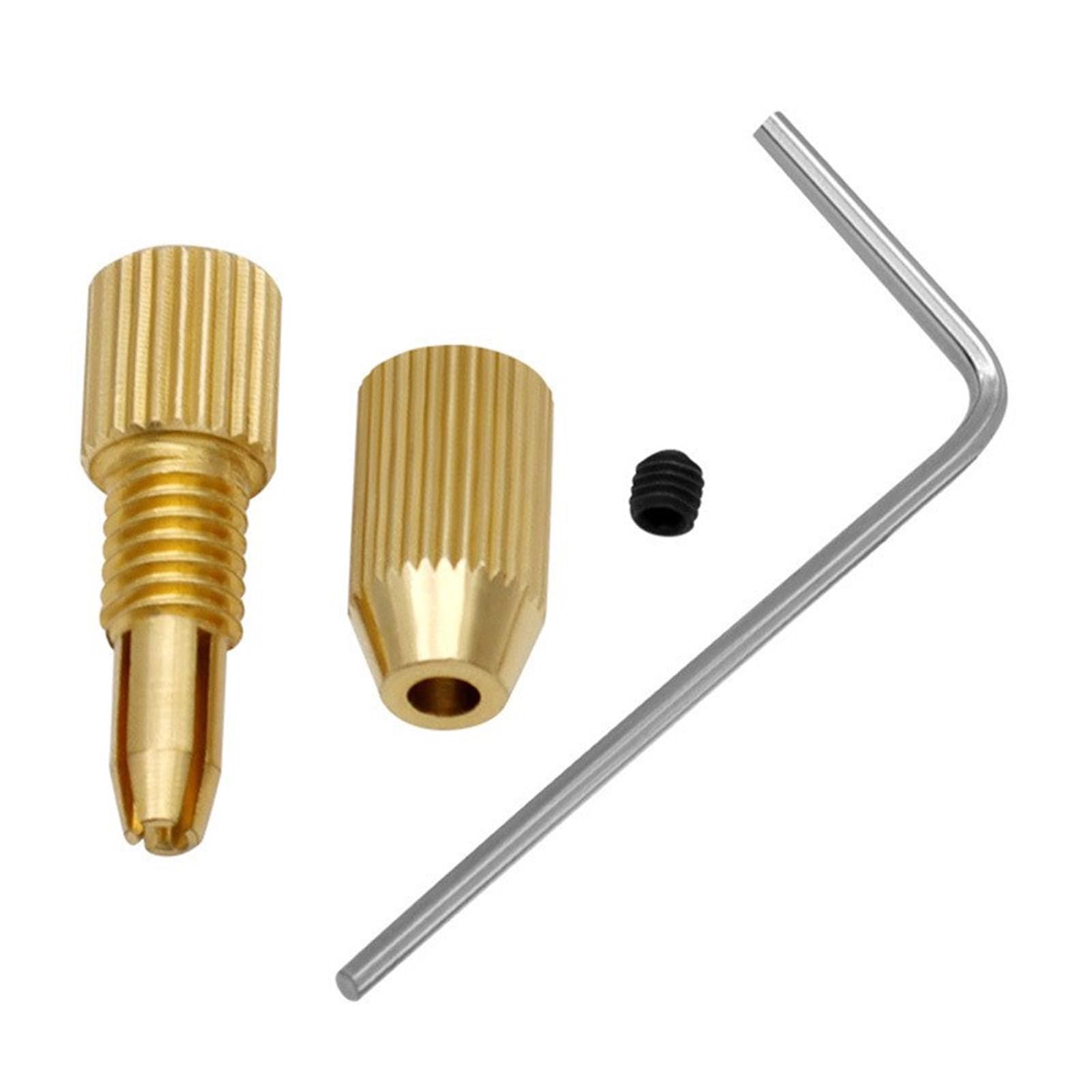 Osniyaw 2.3Mm Electric Motor Shafts Chuck Mounting Clamps 0.8Mm-1.5Mm For Drill Micro Chuck Fastener Electric Drill
