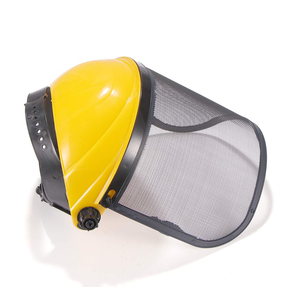 Buy Powstro Full Face Shield Protection Hat, Adustable FullFace Safety Protective Face Shield