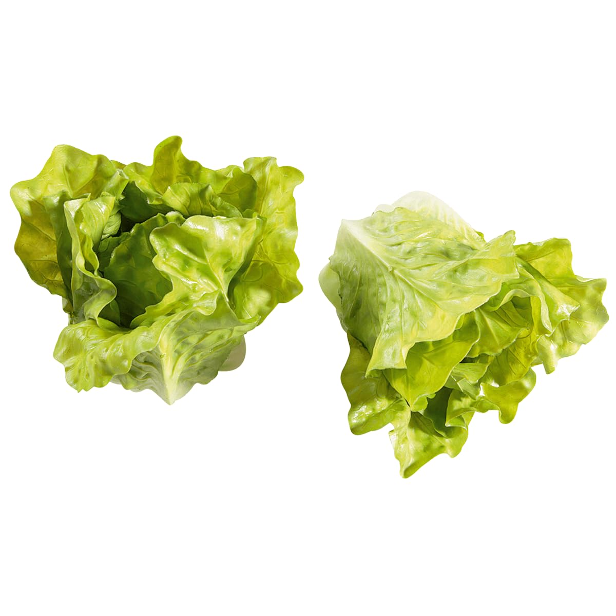 Deko Dummy Römersalat grün Lebensmittel-Attrappen Dekoration 16 cm