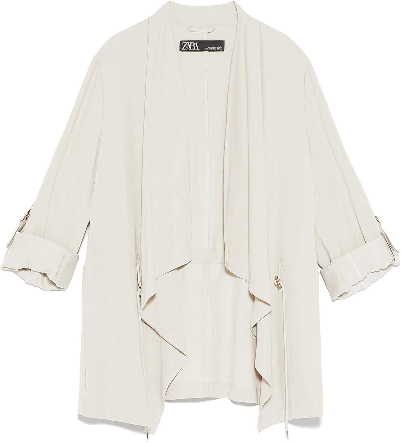 zara loose fitting jacket