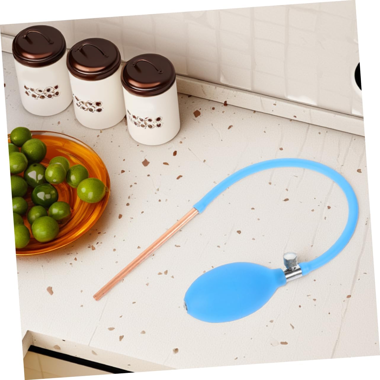 2 Pcs Sugar Blowing Pump Tool Kit Blower for Candy Art Sugar Crafting Beginner Friendly Squeeze Bulb Pump for Creative Techniques