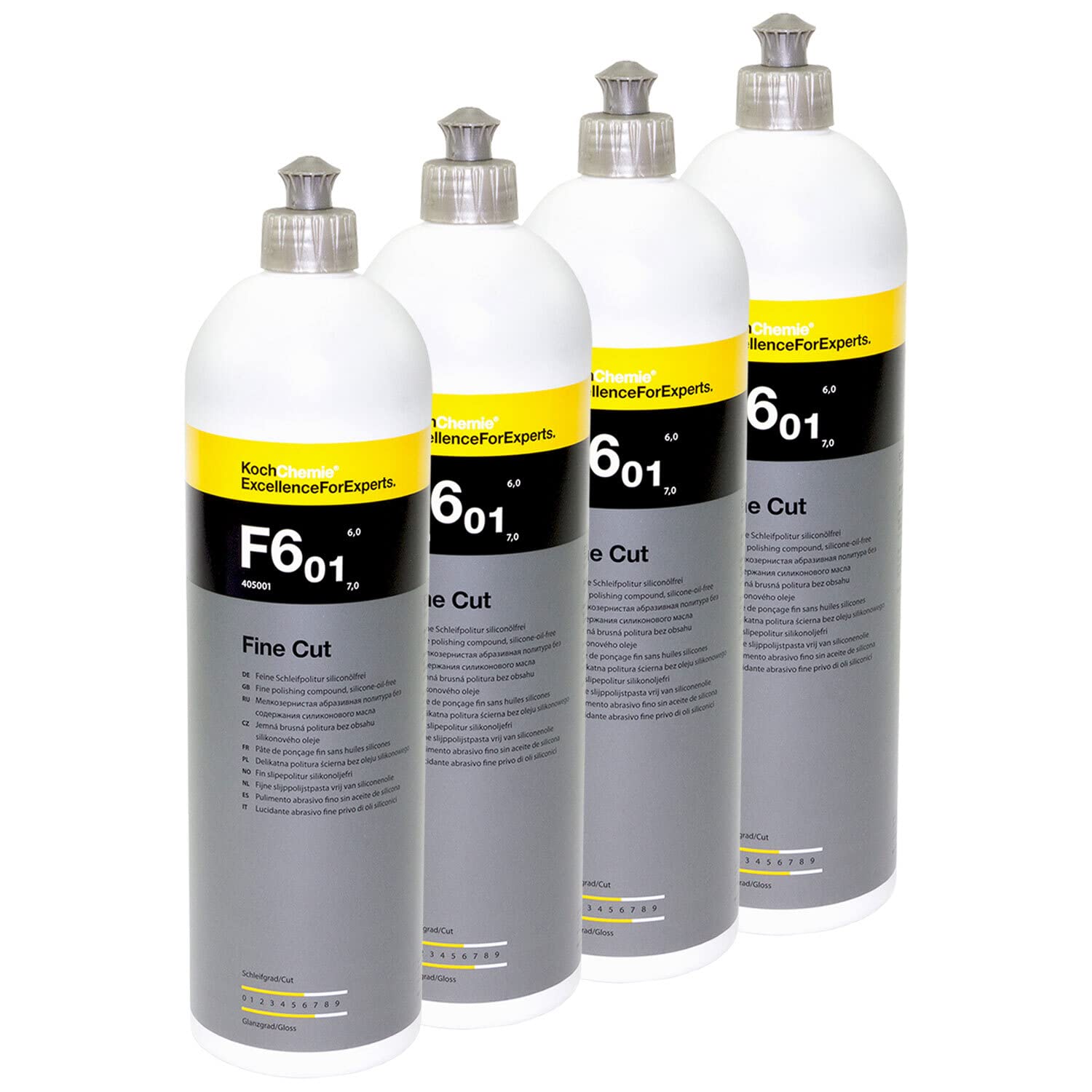 Fine Cut F6.01 Koch Chemie Lakier ścierny bez oleju silikonowego 4 x 1 l