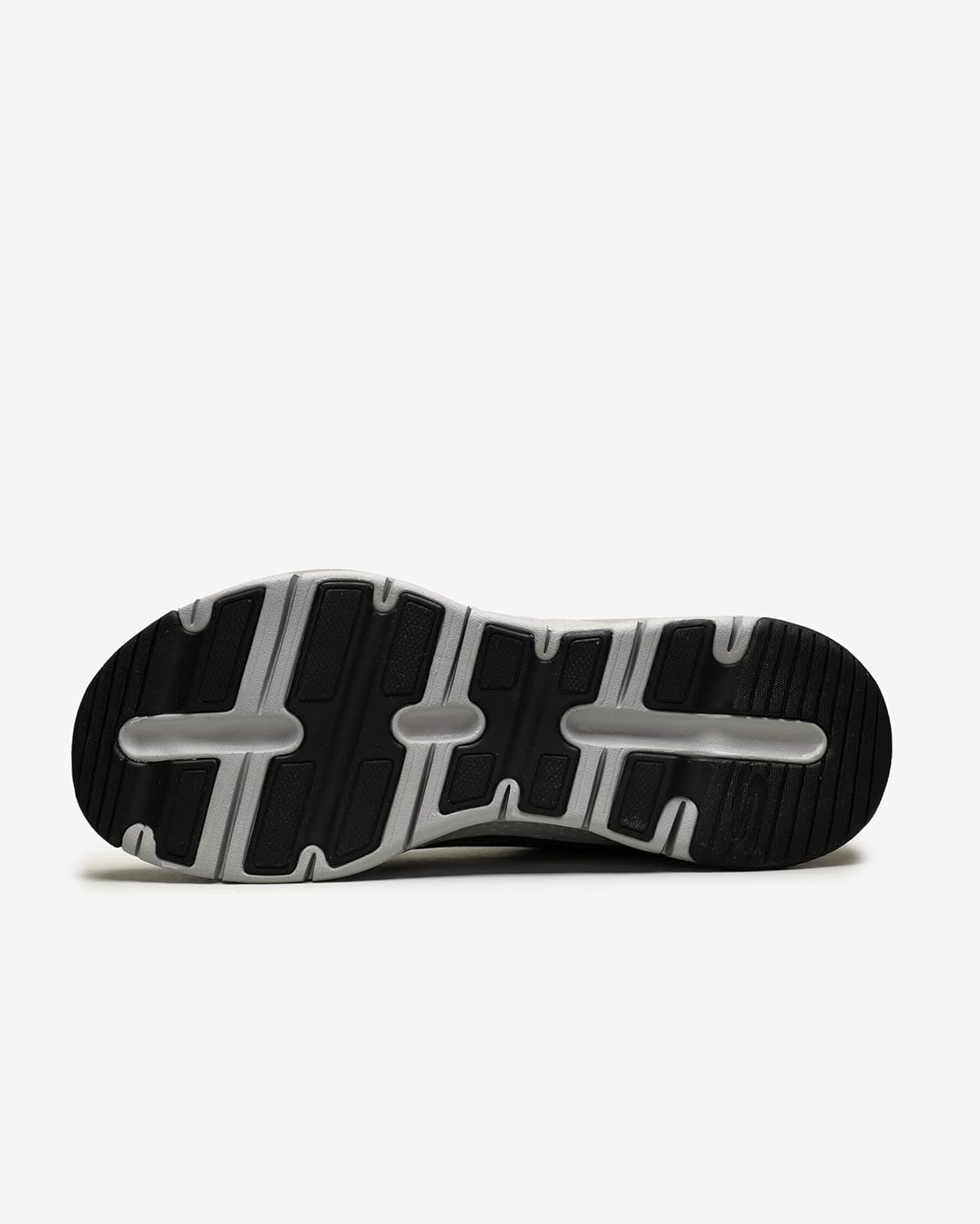 Skechers Mens Arch Fit Charge Back 8 X-Wide Charcoal/Black