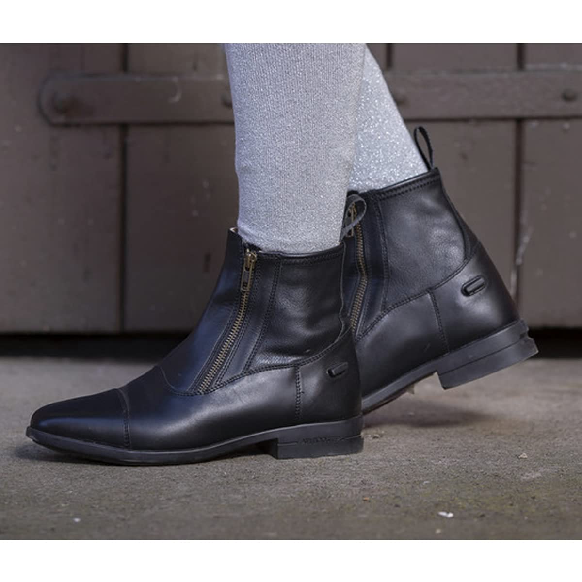 EQUITHEME Botas de Montar Double Zip