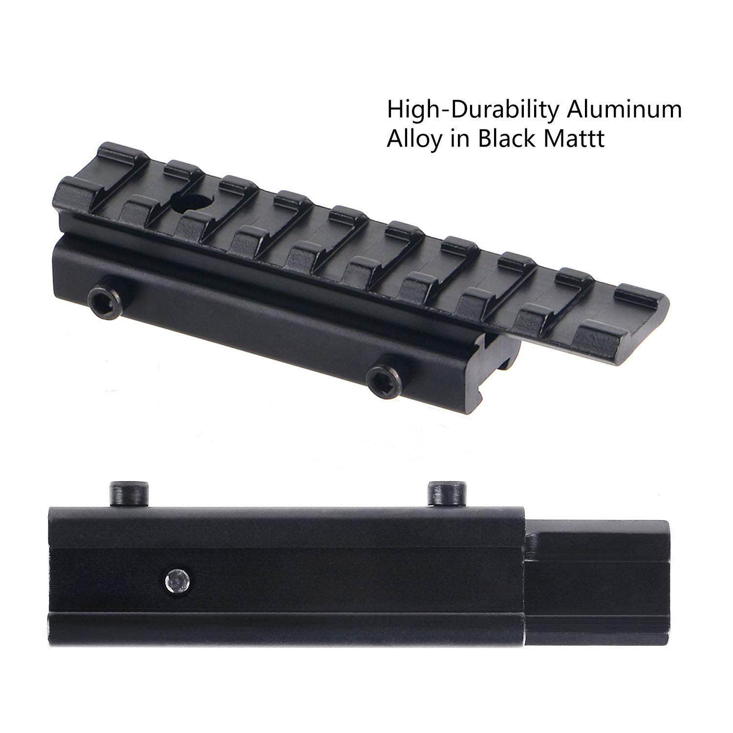 11mm Dovetail To 20mm Picatinny/Weaver Rail Adapter | Low Profile Riser Mount | Model 94 8 thumbnail image