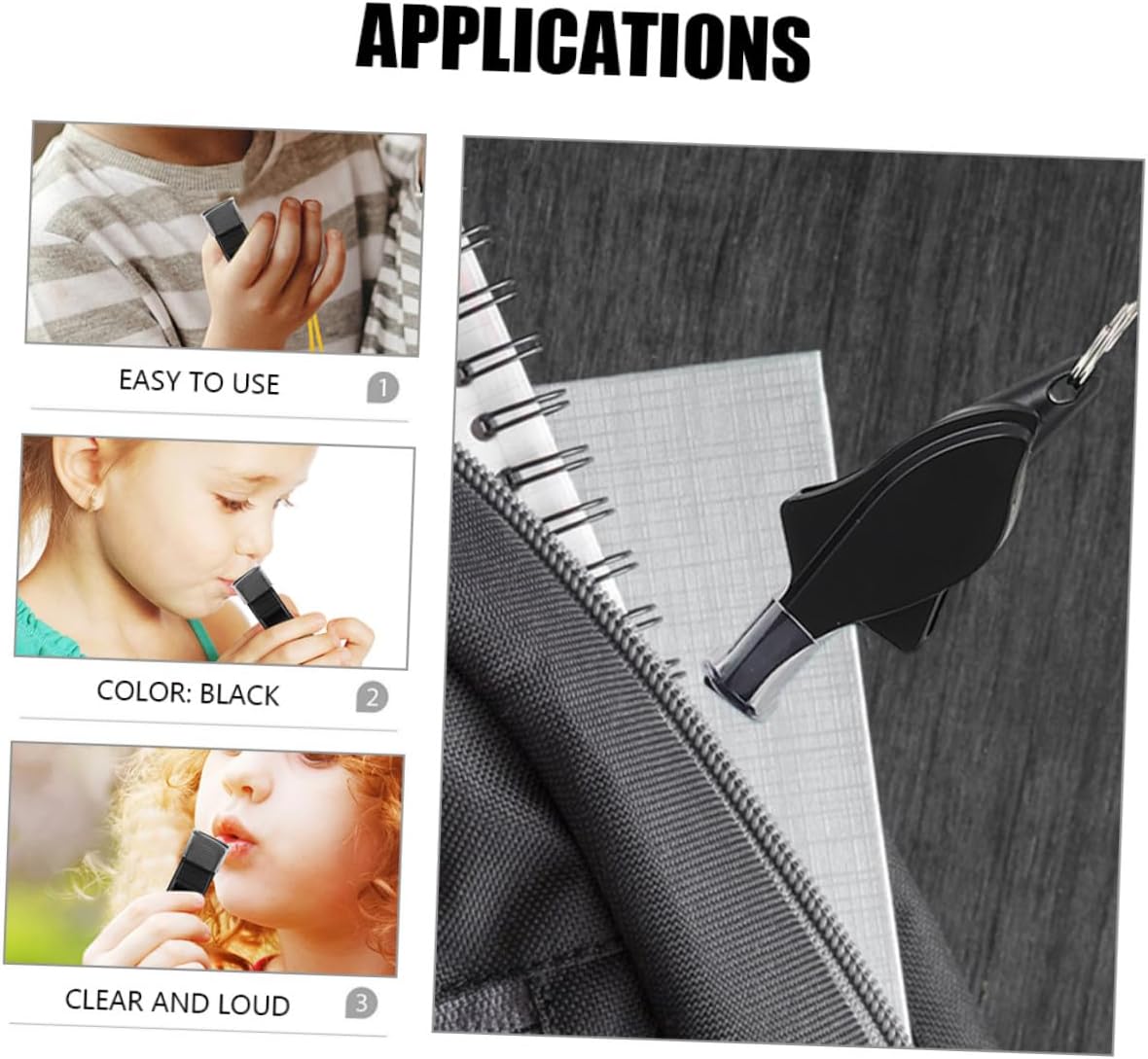 Stainless Steel Referee Whistle High Frequency Pealess Sports Whistle for Outdoor Basketball Football Training and Emergency Use