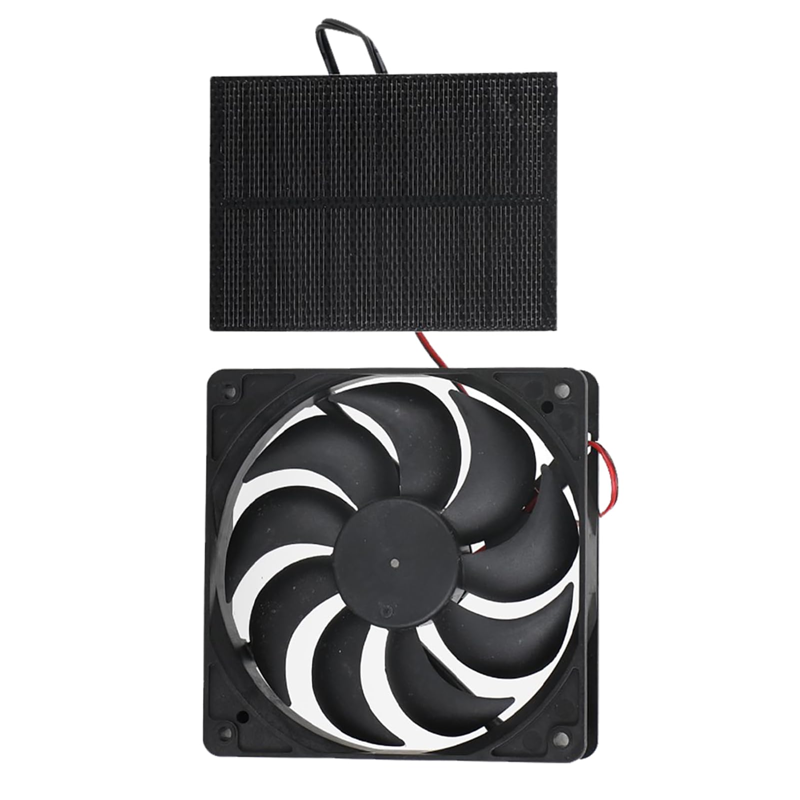 Zerodis Kit de Ventilateur de Panneau Solaire 3W économe en énergie